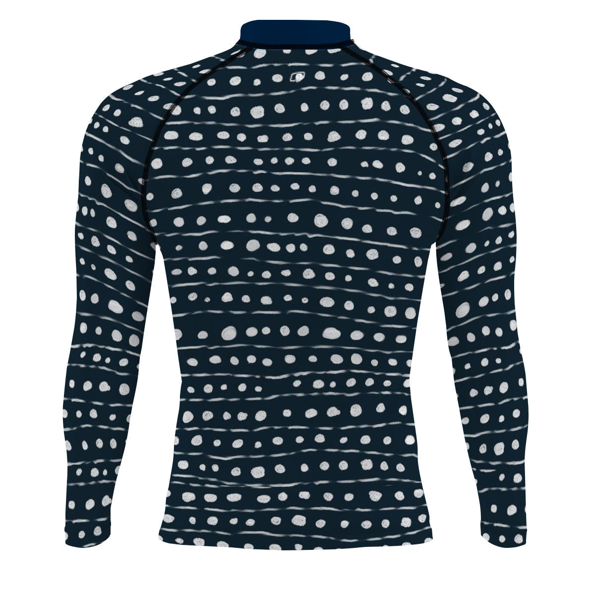 Playera Tiburon Ballena - Surf Rash Guard UPF50+ de Manga Larga para Hombre