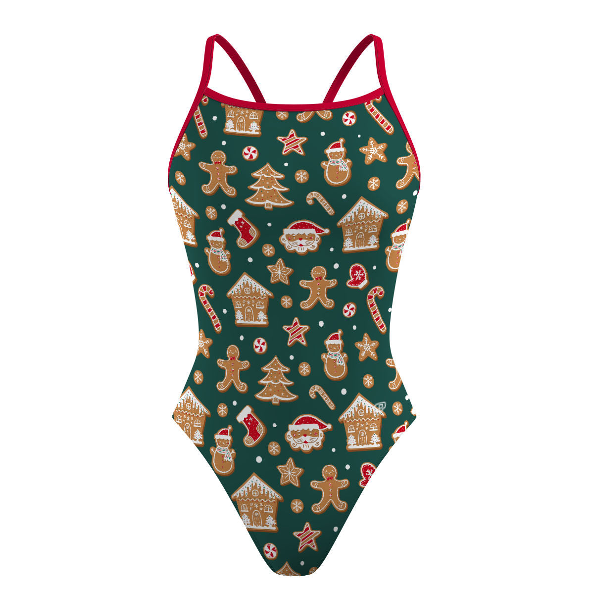 Holiday Cookie Fun - Sunback Tank Swimsuit