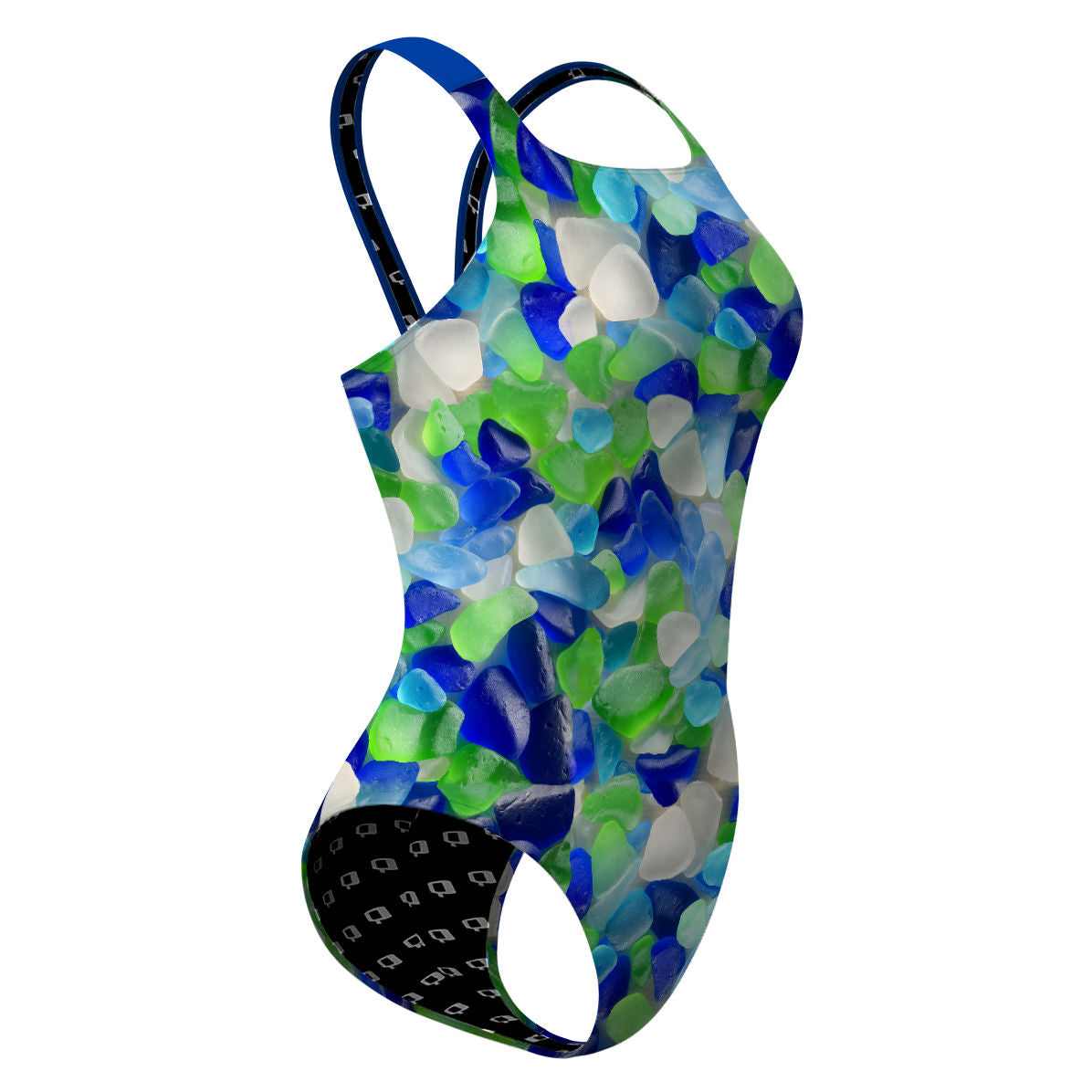 Sea Glass - Classic Strap Swimsuit