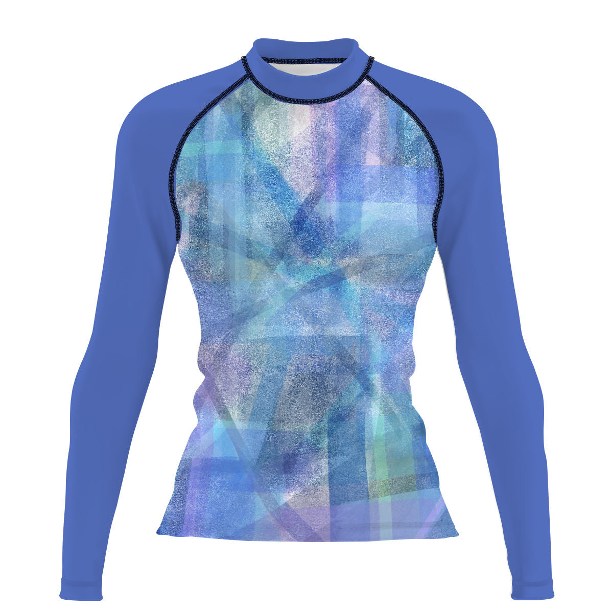 Abstract Particles - Surf Rash Guard UPF50+ de Manga Larga para Mujer