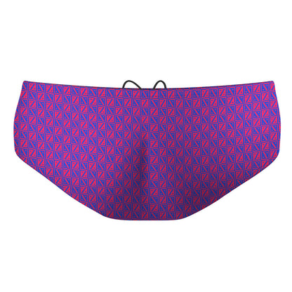 Diamond Grid - Traje de baño Brief Clasico