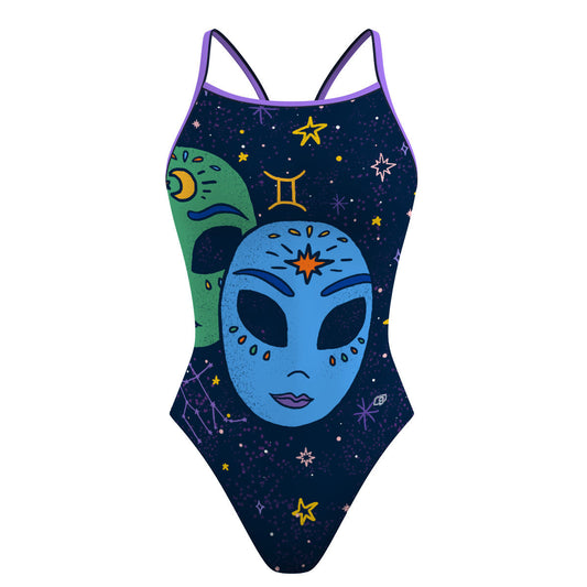 Gemini - Skinny Strap Swimsuit