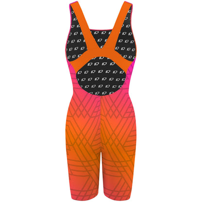 Solar Flare - Classic Strap Long Knee Women Jammer
