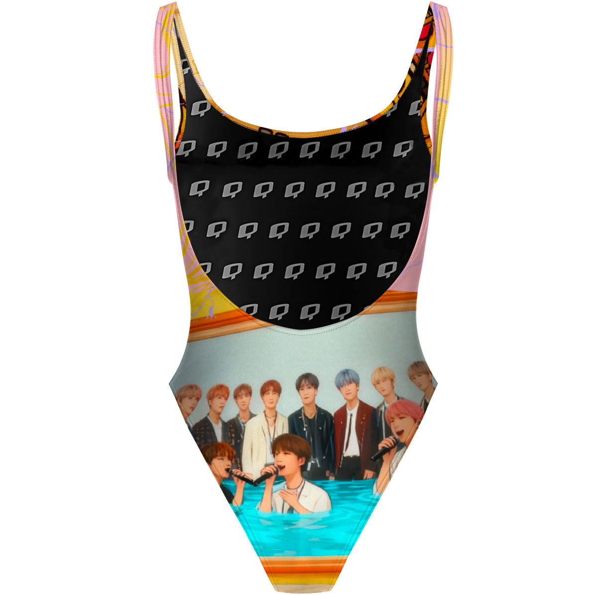 Dai - High Hip One Piece Swimsuit