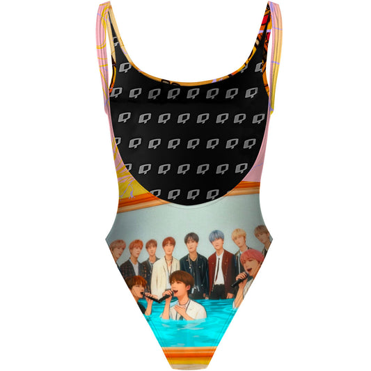 Dai - High Hip One Piece Swimsuit