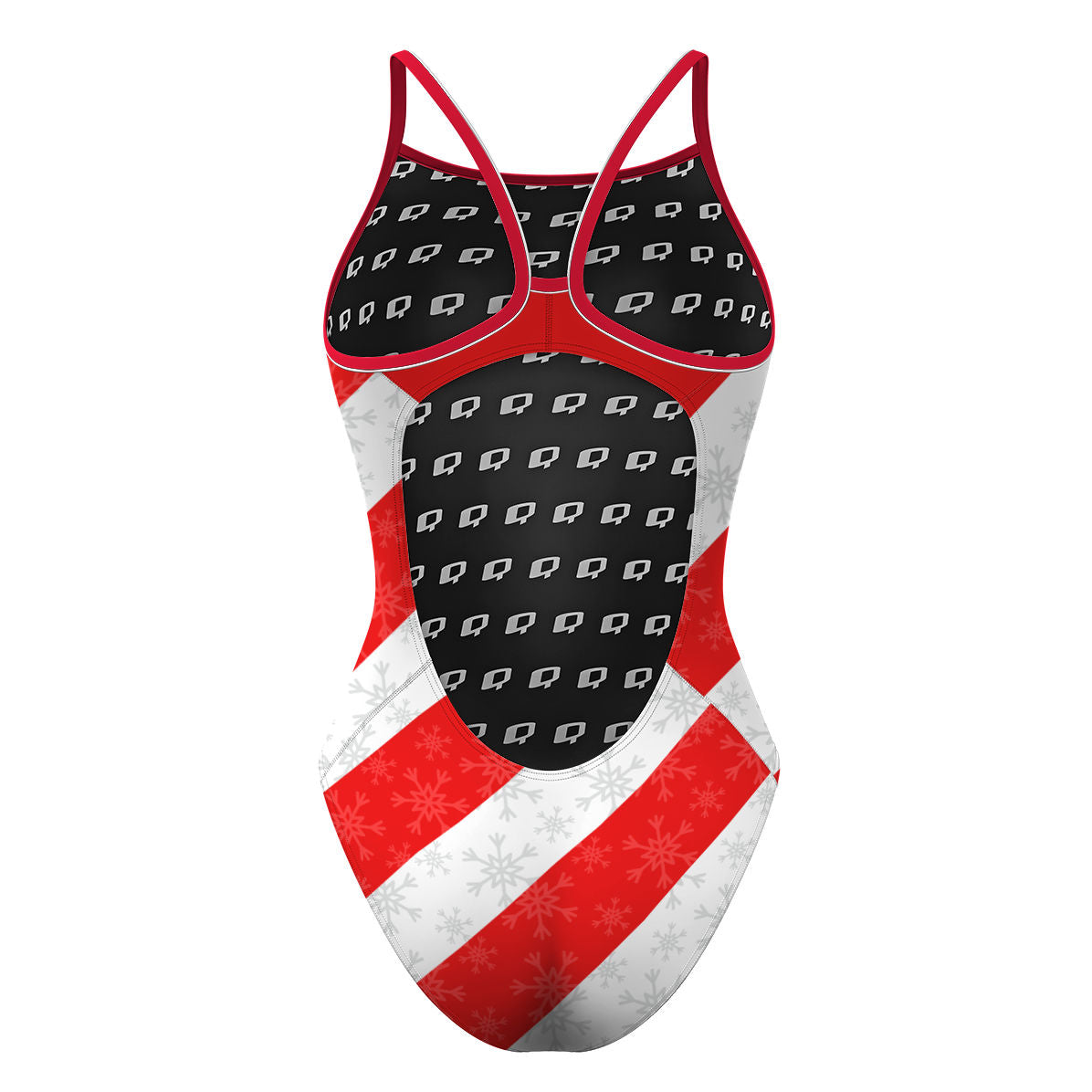 Candy Canes - Skinny Strap Swimsuit