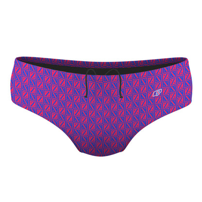 Diamond Grid - Traje de baño Brief Clasico