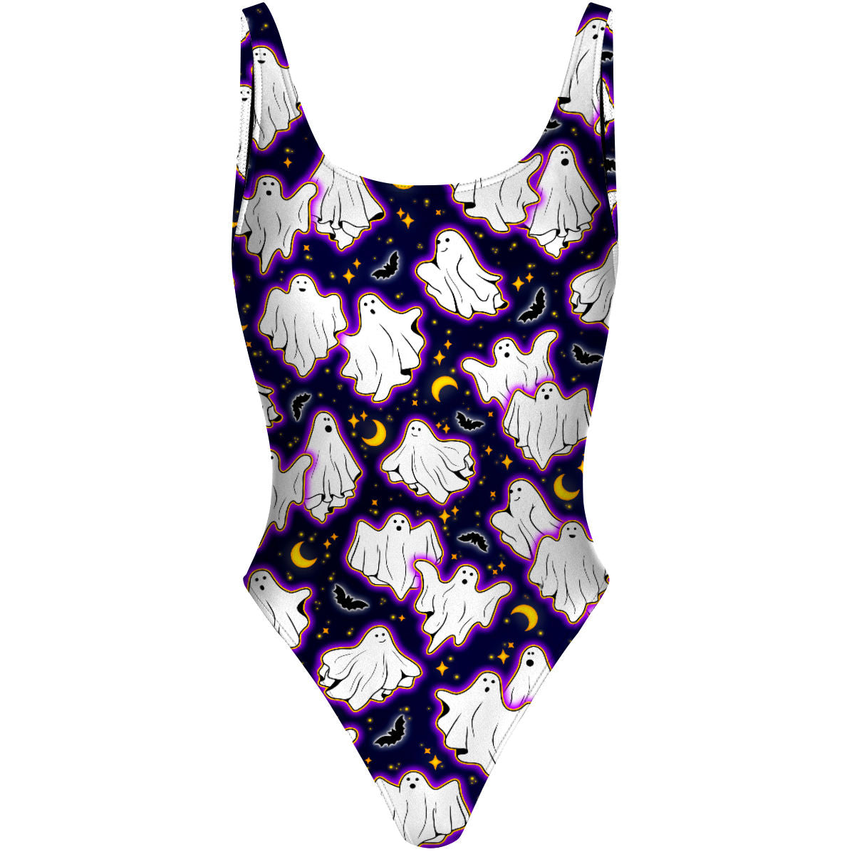 Boo-Tiful Night - High Hip One Piece Swimsuit