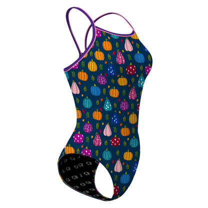 Groovy Gourds - Skinny Strap Swimsuit