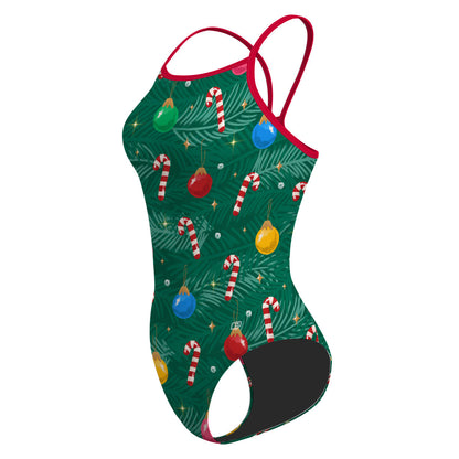Colorful Christmas Tree - Traje de baño Skinny strap