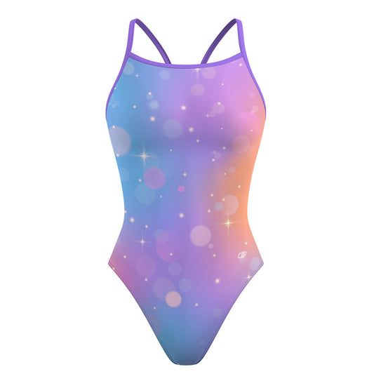Glinda Bubbles - Skinny Strap Swimsuit