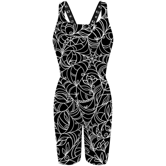 Spiderweb Temptation - Classic Strap Long Knee Women Jammer