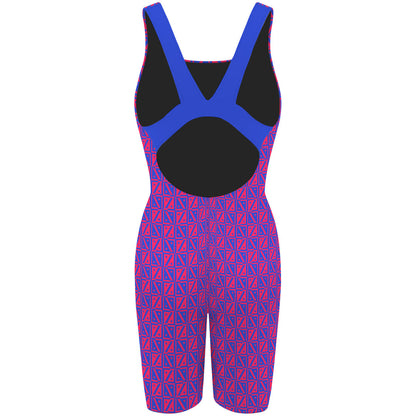 Diamond Grid - Traje de Baño Jammer Classic Strap a la rodilla