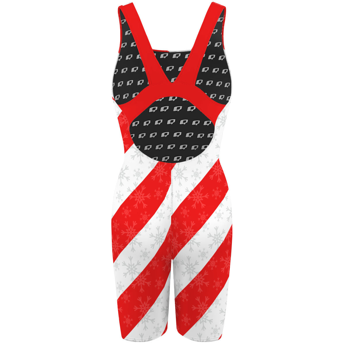 Candy Canes - Classic Strap Long Knee Women Jammer