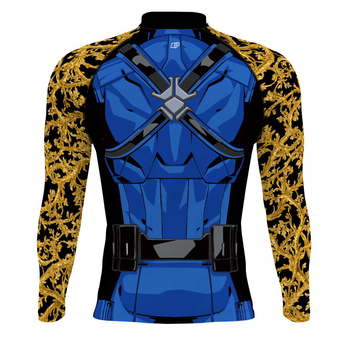Sargaman - Surf Rash Guard UPF50+ de Manga Larga para Hombre