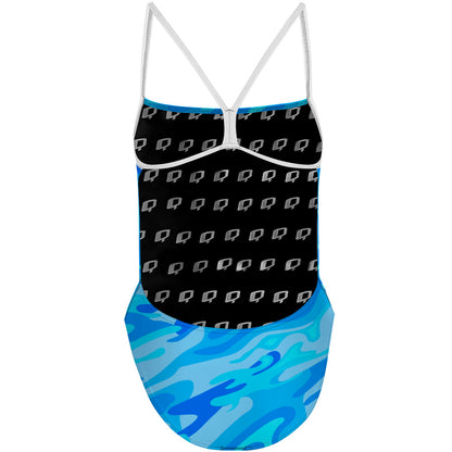 Fenix Team Blue Y - "Y" Back Swimsuit