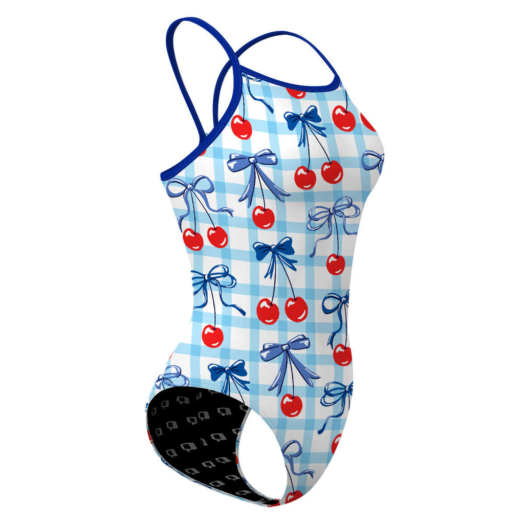 Cherry Swim - Skinny Strap Swimsuit