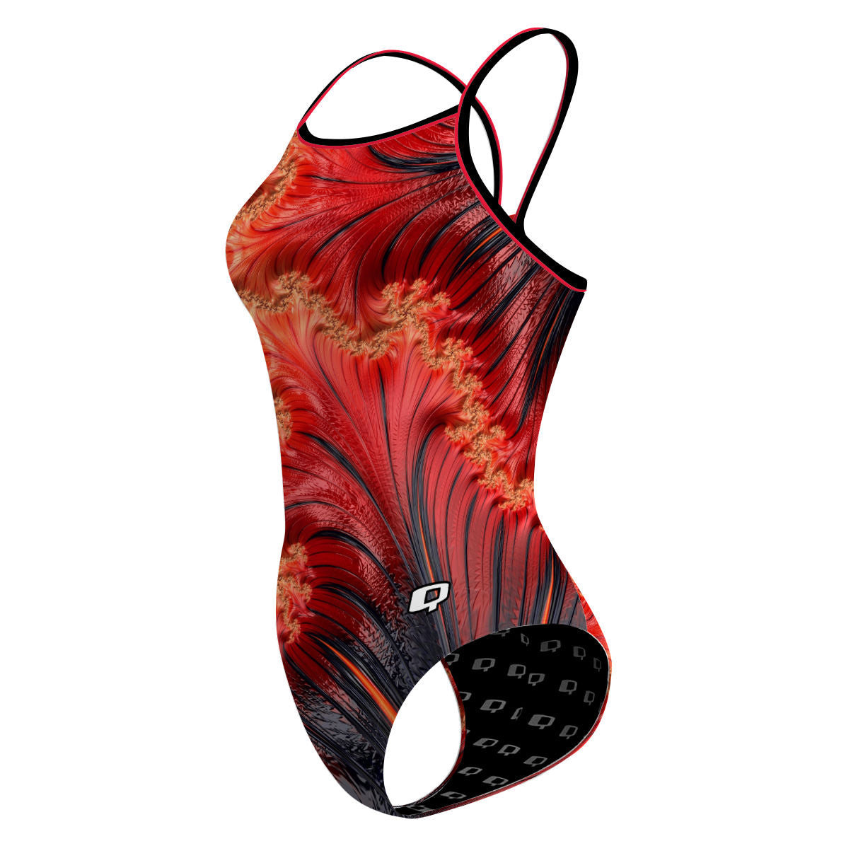 Fiery Fractals - Skinny Strap