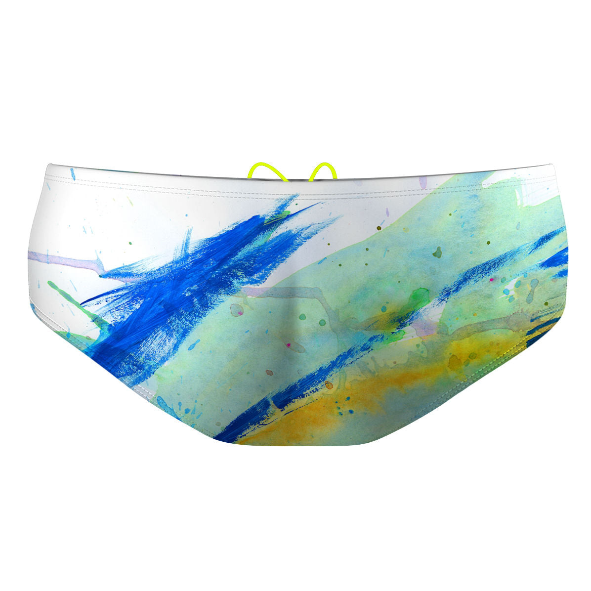 Blue Brush Strokes - Classic Brief Swimsuit