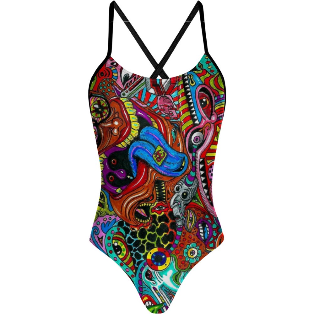 Trippy Hippie - Tieback One Piece