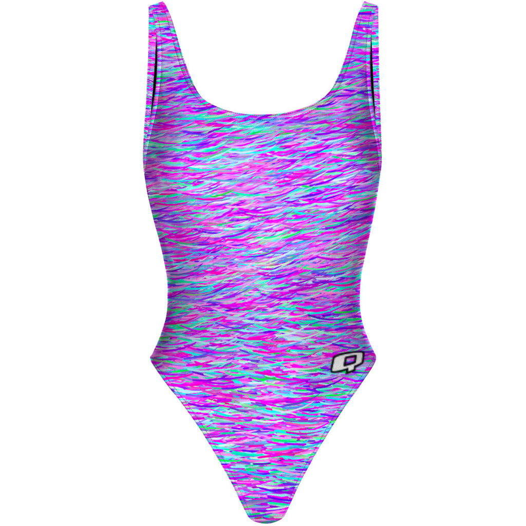 Coral Sea - High Hip One Piece Swimsuit