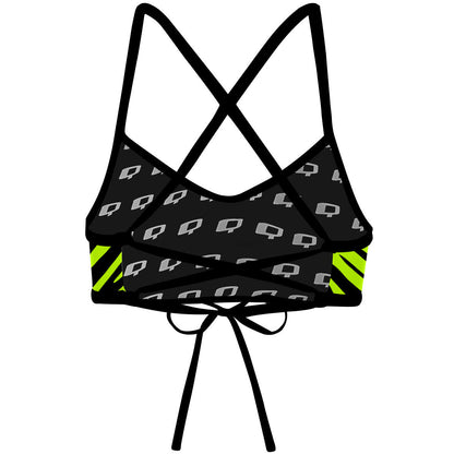 Spring Tiger  Ciara Tieback Bikini Top