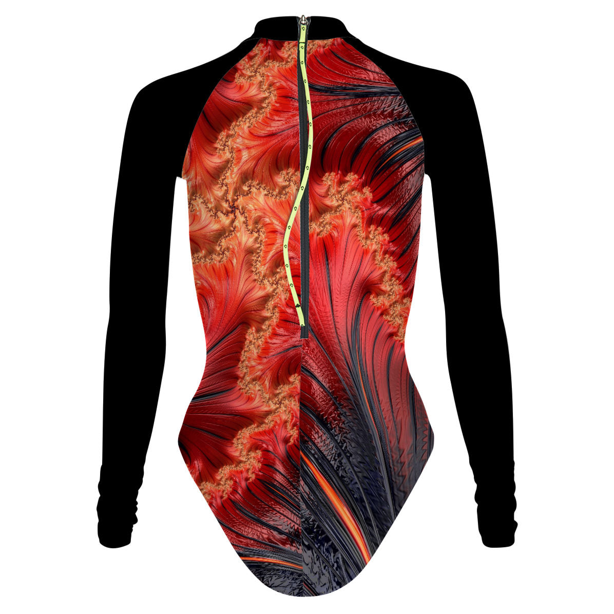 Fiery Fractals - Surf Swimming Suit Classic Cut