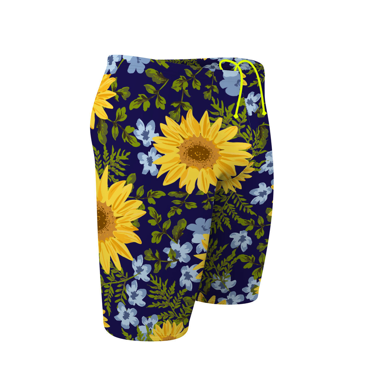 Blue Sunflower - Jammer Swimsuit