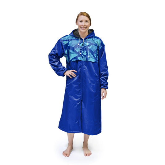 Pyramid-Royal/Turquoise - Parka