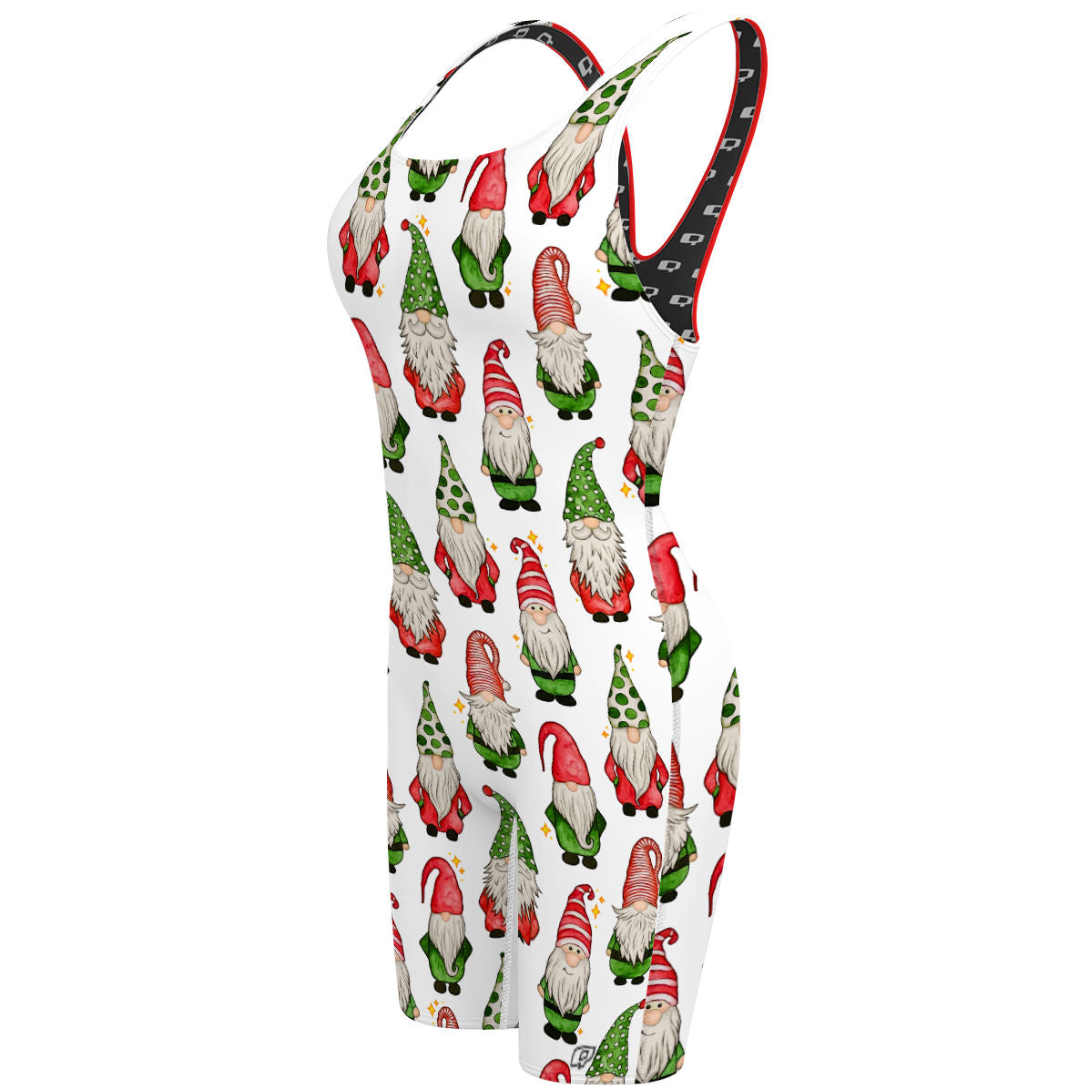 Xmas Gnomes - Classic Strap Long Knee Women Jammer