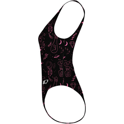 Good Witch - High Hip One Piece Swimsuit