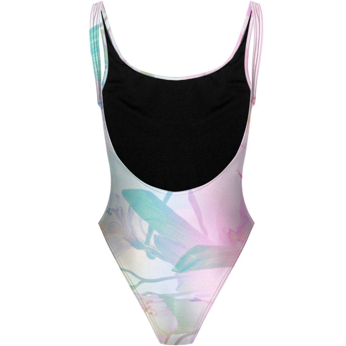 Dreamy Petals - High Hip One Piece Swimsuit