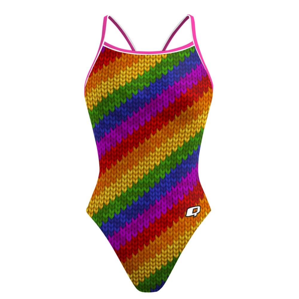 Crochet Rainbow - Skinny Strap
