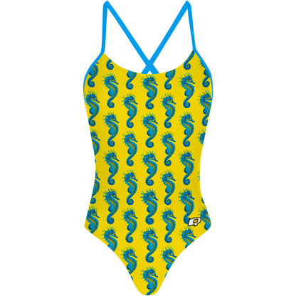 Seahorse - Tieback One Piece Swimsuit