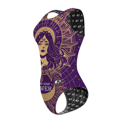 Know your power - Women's Waterpolo Swimsuit Classic Cut