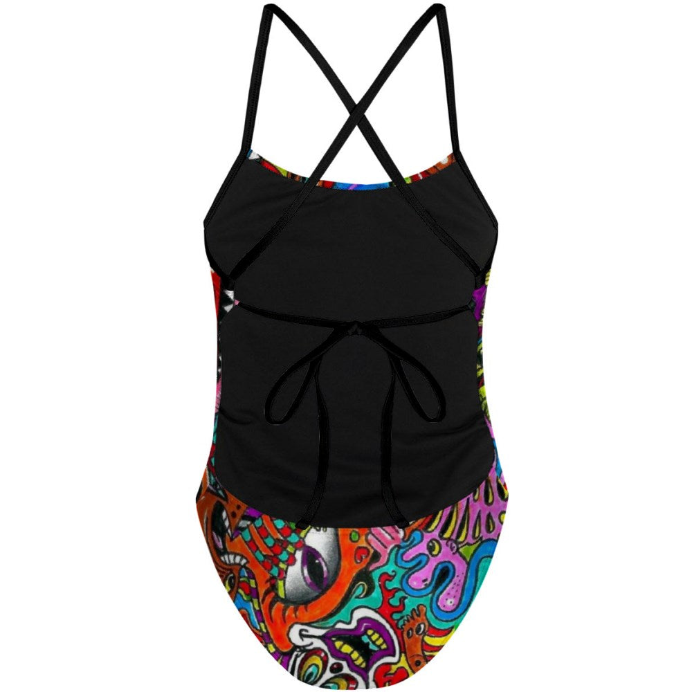 Trippy Hippie - Tieback One Piece