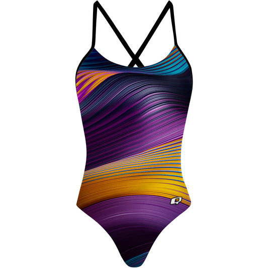 Violet Love - Tieback One Piece Swimsuit