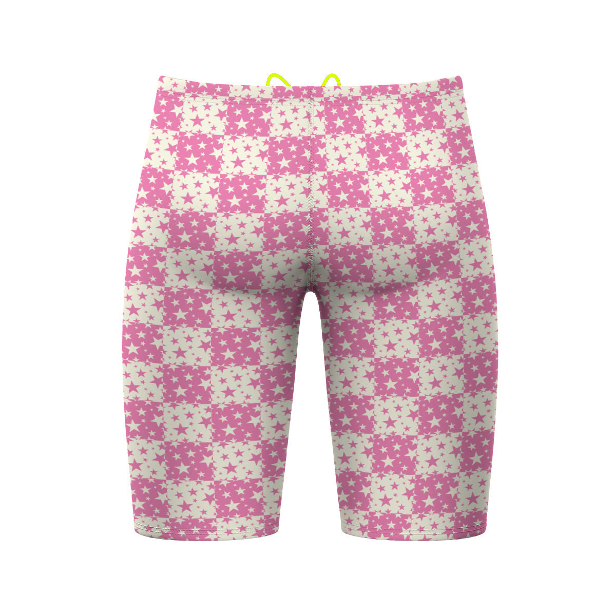 Pink Plaid Stars - Jammer Swimsuit