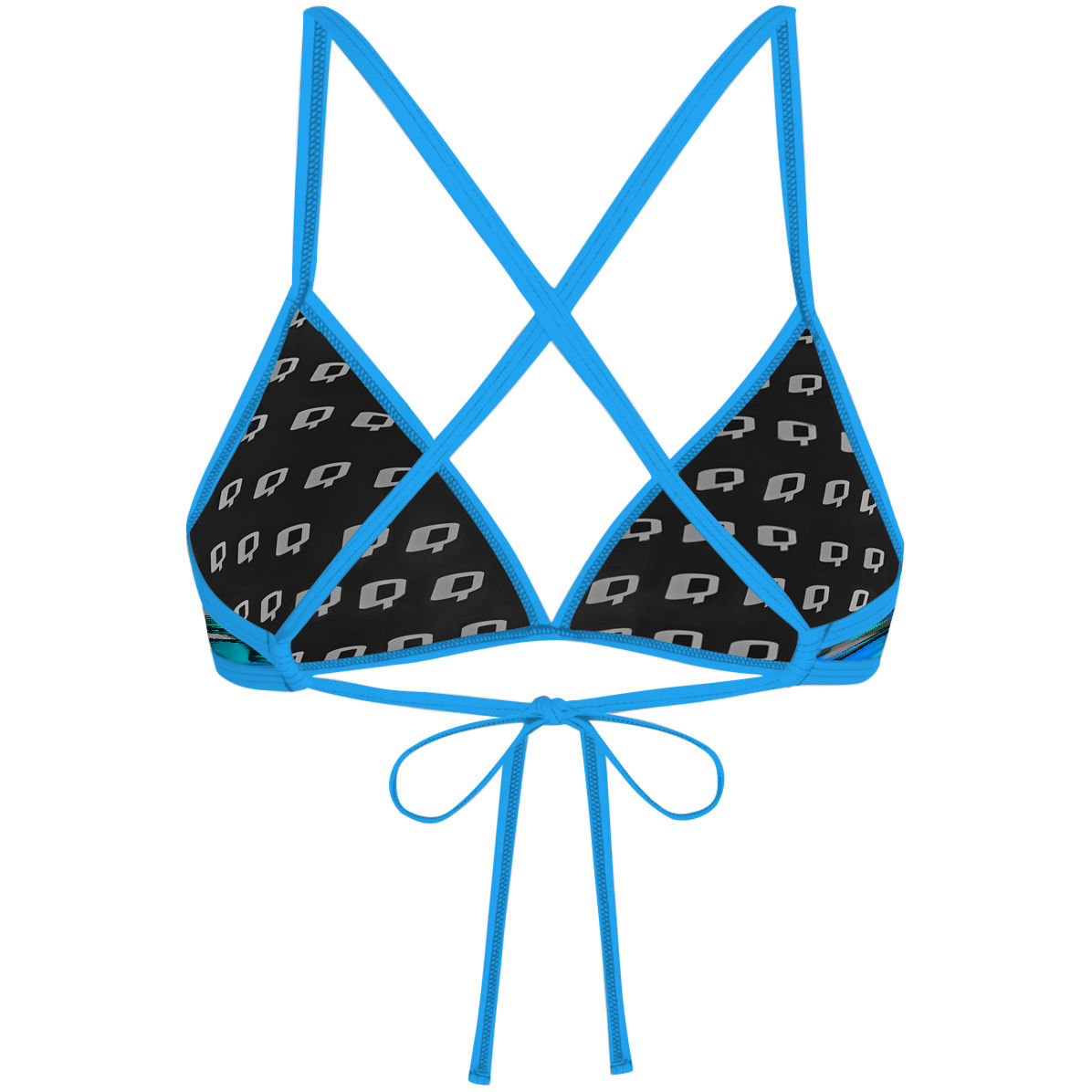 Sapphire - Tieback Bikini Top