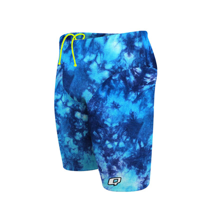 Tie Dye Blue Atlas Jammer Swimsuit