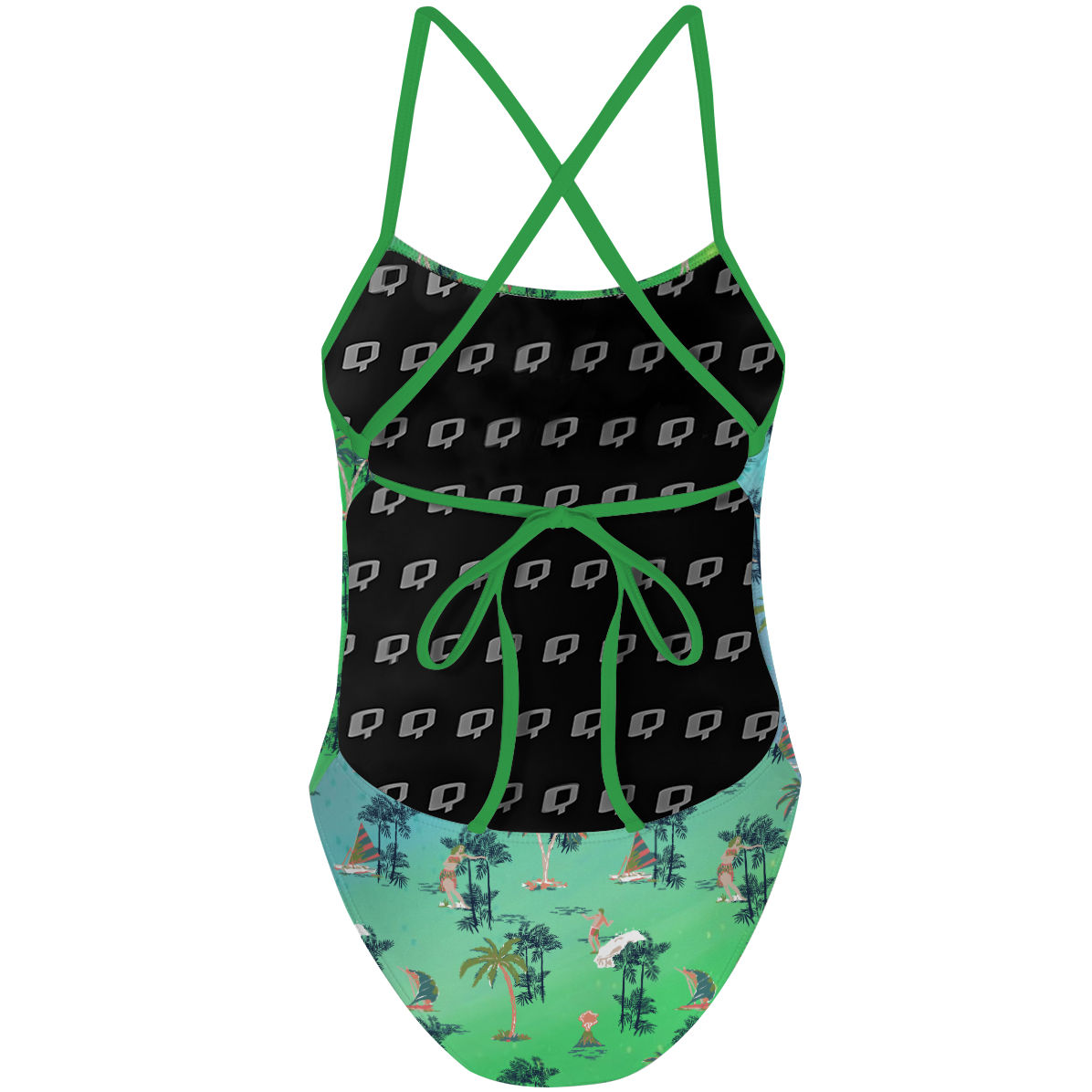 Mahalo - Tieback One Piece Swimsuit