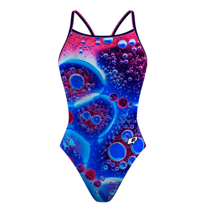 Love Bubbles - Skinny Strap Swimsuit