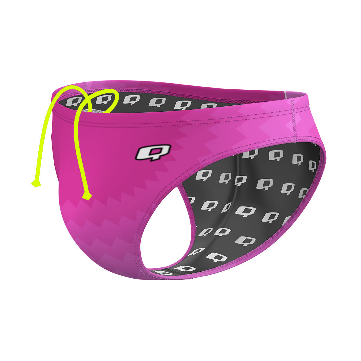 Pink Waves - Waterpolo Brief Swimsuit