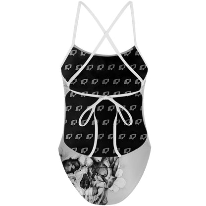 Hollow Head - Traje de Baño Tieback de Una pieza