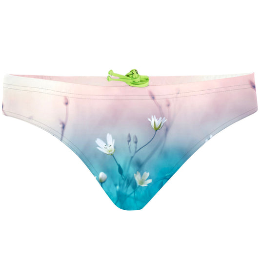 Delicate Flowers - Bandeau Bikini Bottom