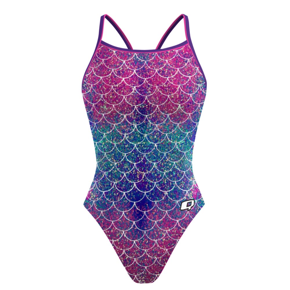Mermaid Scales - Skinny Strap