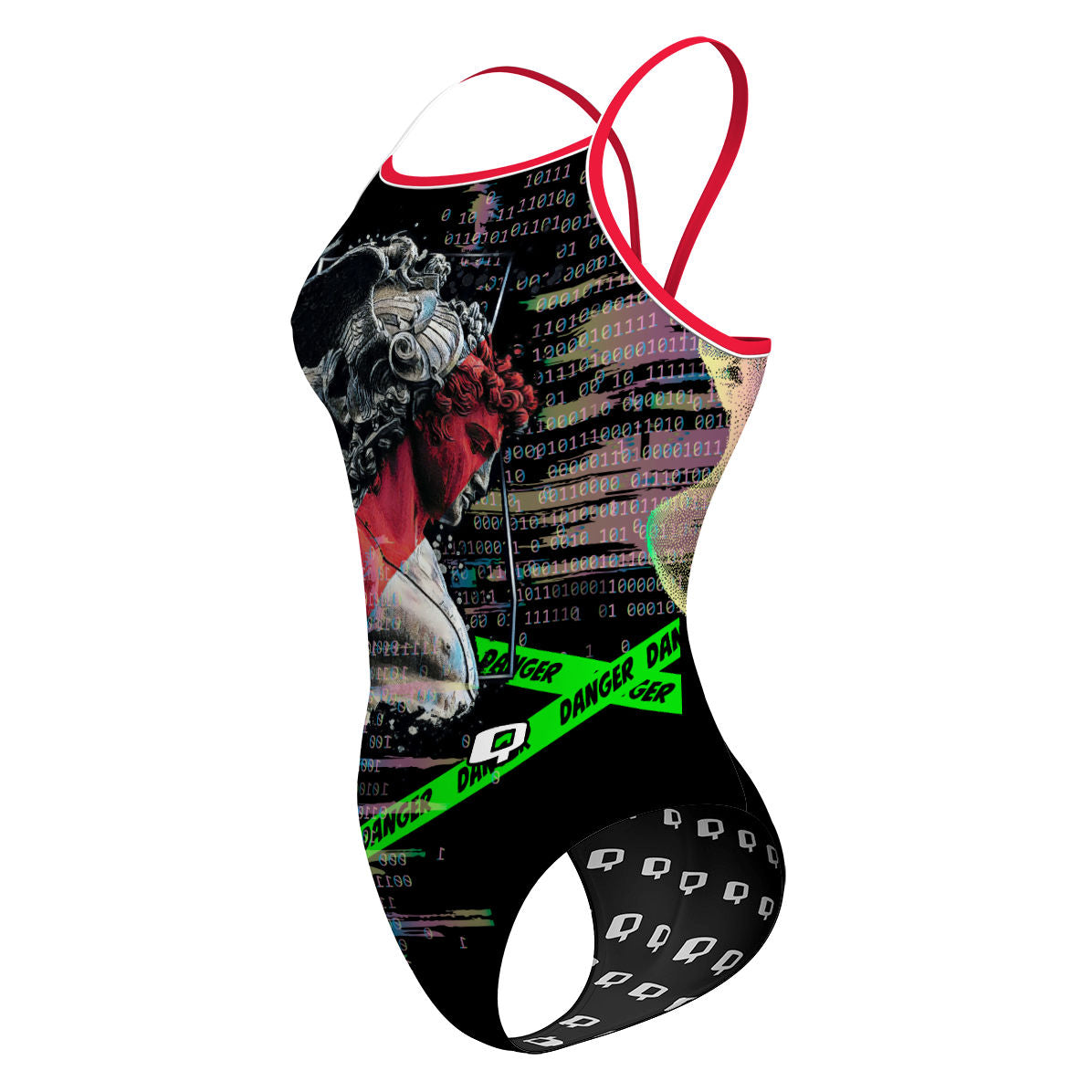 Cyber Davide - Sunback Tank Swimsuit