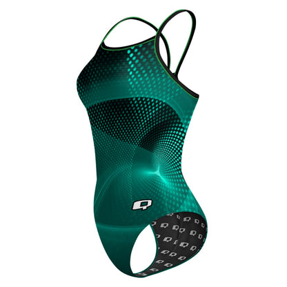 Green Matrix - Skinny Strap
