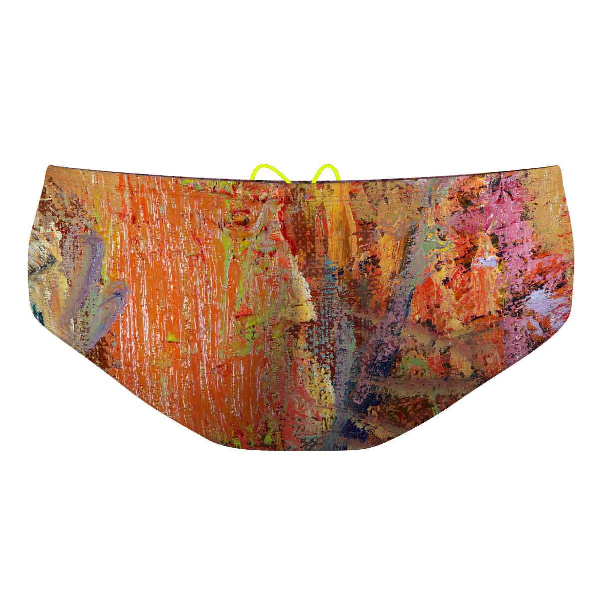 Orange Oil On Canvas - Classic Brief Swimsuit