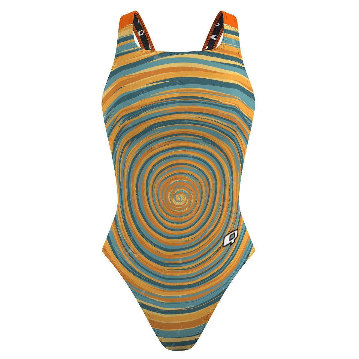 Blue and Yellow Sunset - Classic Strap Swimsuit